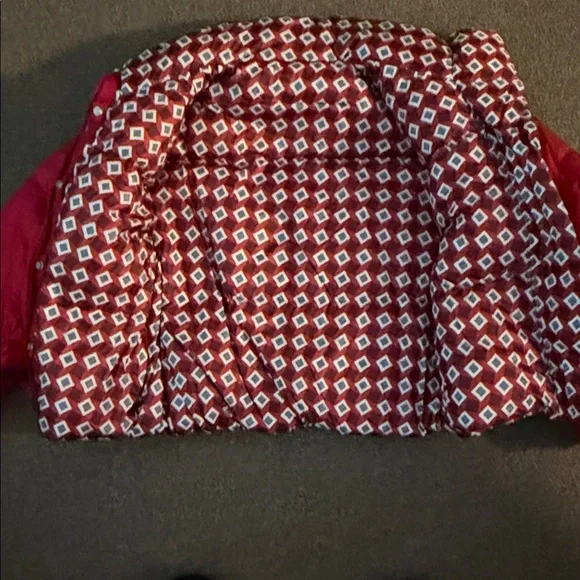 Canada Goose Red Puffer Reversible Jacket - Picture 2 of 6